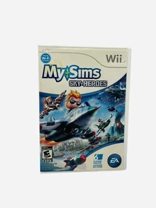 Nintendo Wii Game My Sims Sky Heroes MySims CIB Combat Flight Sim Racing Action - Picture 1 of 4