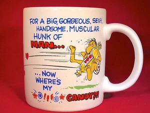 *Valentines The Lady Wants CANDY!! Cute ~ Funny CARTOON MUG  - Picture 1 of 7
