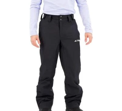 НОВЫЙ $230 ADIDAS TERREX XPERIOR 2L ИЗОЛИРОВАННЫЙ ЛЫЖ СНЕГА БРЮКИ ЧЕРНЫЙ IB1197 МАЛЕНЬКИЙ - Изображение 1 из 4