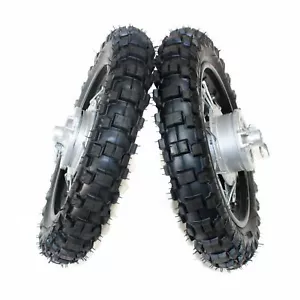 2.50 - 10 10" Inch Front Rear Drum Brake Wheel Rim Tyre Tire PIT PRO Dirt Bike - Bild 1 von 12