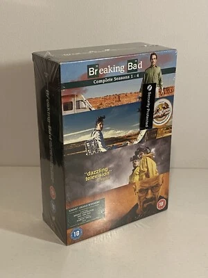 Breaking Bad Series 1-4 DVD Box Set - 15 Disc - Factory Sealed - Image 1 of 4