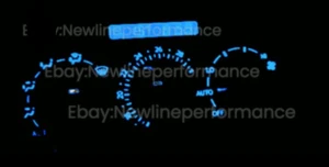 Ice Blue Climate Control and Clock Led bulb Kit for Lexus IS300 (2001-2005) - Picture 1 of 1