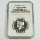 2001 S NGC PF69 UCAM - SILVER Kennedy Half Dollar 50c US Coin #48267A