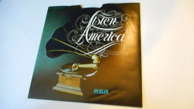 Dolly Parton Bobby Bare Jerry Reed Listen America EP 45 & Picture Sleeve 1975 - Image 1 of 3