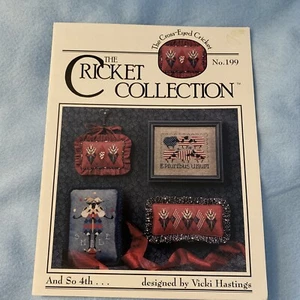 The Cricket Collection ~And So 4th~ No. 199; July Patriotic Vicki Hastings - Picture 1 of 8