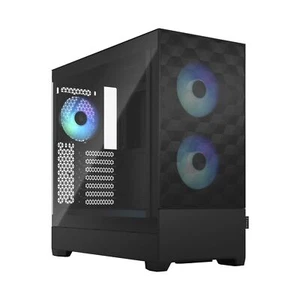 Fractal Design Pop Air RGB Black Tempered Glass Clear Tint ATX - Picture 1 of 8