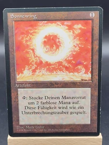 1x Sol Ring - German - FBB - EDH - Vintage - Modern #2538 - Picture 1 of 2