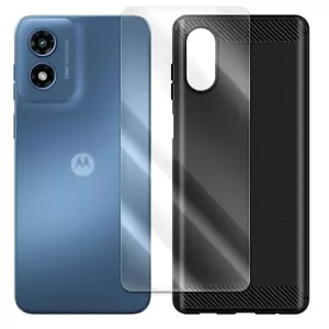 Explosion-proof Screen Protector TPU Case for Motorola Moto G Play 2024 XT2413-1 - Picture 1 of 1