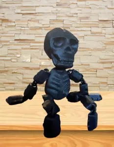 Esqueleto Articulado, Regalo Halloween, Impreso en 3D - Imagen 1 de 34