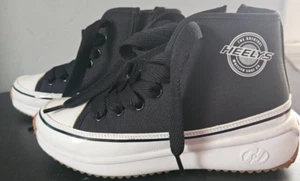 Children's Heelys Black Shoes With Skate Wheels / US Size 3.5 /Brand New - Picture 1 of 13
