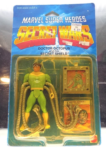 Vintage Doctor Octopus MOC 1984 Mattel Marvel Secret Wars Figure Sealed New READ Cover