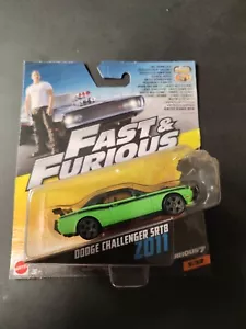 Hot Wheels Mattel Fast And Furious Dodge Challenger Srt8 Scala 1:55 - Foto 1 di 4