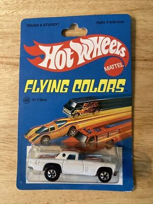 Hot Wheels Flying Colors '57 Ford Thunderbird 1/64 30 Years 1997 Die Cast Car - Image 1 of 4