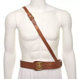 Soviet Officers Belt with Buckle & Shoulder strap - Picture 1 of 10