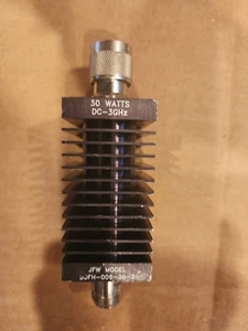 JFW 50FH-006-30-3 30W DC-3GHz 6dB Type N High Power Attenuator Unit #23 - Picture 1 of 1