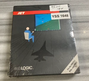 Jet Flight Simulator de SubLogic Corporation para IBM PC, PCjr y PC AT - Imagen 1 de 2