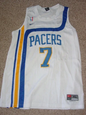 Camiseta Nike Jermaine O'Neal #24 Blanca NBA Indiana Pacers Swingman! Talla XL +2 Foto 1 de 4