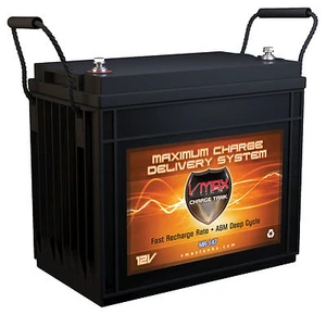 USED VMAX MR147-155 12 VOLT 155Ah AGM Marine Battery for Trolling Motors - Bild 1 von 7