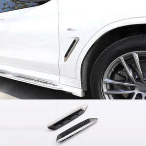 For BMW X3 G01 X4 M40i 2018-2021 Cerium Ash Front Side Vent Fender Cover Trim - Bild 1 von 7