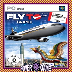 FLY TO TAIPEI (FOR MICROSOFT FLIGHT SIMULATOR X) (PC) Brand New - Picture 1 of 1