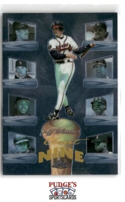 Jeff Blauser 1998 Topps Chrome Clout Nine #C6 - K2663 - Image 1 of 2