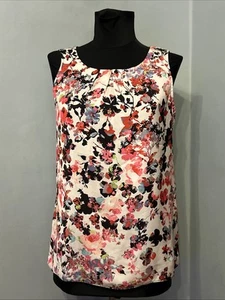 Wallis Size 8 Petite Floral Sleeveless Top - Picture 1 of 6