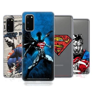 OFFICIAL SUPERMAN DC COMICS 80TH ANNIVERSARY SOFT GEL CASE FOR SAMSUNG PHONES 1 - Picture 1 of 11