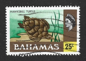 Bahamas 1976 #400 Reptilien (Falkenschnabelschildkröte) - Sehr guter Zustand gebraucht - Bild 1 von 2