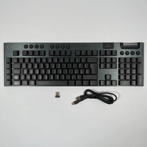 Clavier de jeu mécanique Logitech G915 LIGHTSPEED RGB, commutateurs profil bas - Photo 1/5