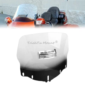 23Zoll Große Windschutzscheibe und Belüftungsöffnung For Honda Gold Wing 2001-17 - Picture 1 of 24