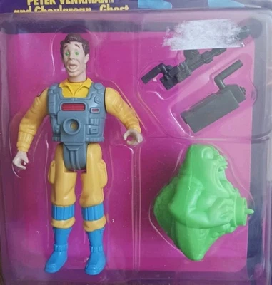 FIGURA KENNER LOS VERDADEROS CAZAFANTASMAS HÉROES GRITANDO PETER VENKMAN 1986 FANTASMA Foto 1 de 4