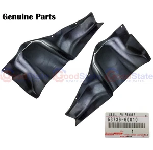 Genuine Toyota LandCruiser 80 Series FJ Front Fender Guard Apron Cover Seal Set - Picture 1 of 5