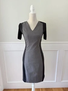 Elie Tahari NWT Alessia Wool Blend Stretch Sheath Dress 2 - Picture 1 of 5
