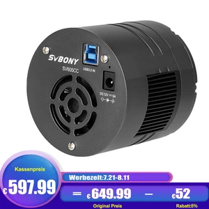 SVBONY SV605CC TEC Cámara OSC Refrigerada IMX533 USB3.0 Espacio Profundo Astrofotografía - Imagen 1 de 11