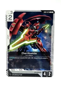 Darilbalde GD01-075 Gundam TCG Newtype Rising U - Picture 1 of 2