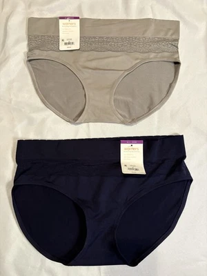 NUEVO Panty Warners No Pinch No Problems Bragas Hipster 2 Pares Mujer’sl 2XGrande Foto 1 de 4
