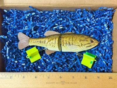 Phoney Frog 🐸 Snack Bass 7” Swimbait — Limitado/Raro “Smallmouth” (Nuevo) Foto 1 de 3