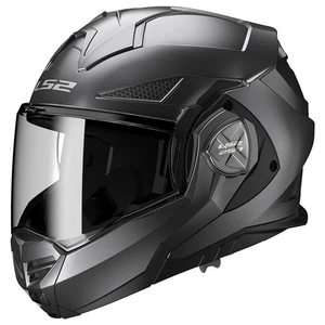 LS2 Advant X Modular Motorcycle Helmet Solid Matte Titanium size Medium - Picture 1 of 3