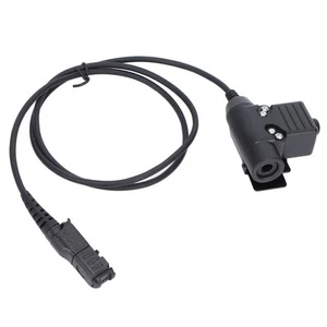 Zestaw słuchawkowy mikrofonu gardłowego 7,1 mm z U94 PTT kompatybilny z XiR P6600 P6620 FY - Zdjęcie 1 z 24