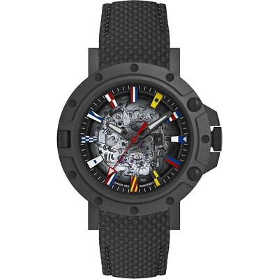 Nautica Porthole 25th Anniversary Limited Edition Men's Automatic Watch NEW - Image 1 of 4