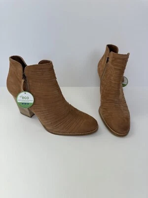 Botín Paul Green para mujer Malibú marrón de cuero en rodajas talla UK 7,5 US 10 Foto 1 de 4