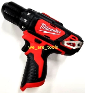 NEW Milwaukee M12 2407-20 3/8" Cordless Drill Driver 12V 12 Volt 2 Speed - Picture 1 of 3