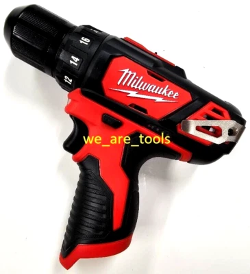 НОВАЯ беспроводная дрель-шуруповерт Milwaukee M12 2407-20 3/8 дюйма 12 В 12 В 2 скорости - Изображение 1 из 3