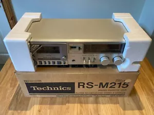 TECHNICS RS-M215 CASSETTE DECK DOLBY CrO2 METAL MANUALES EN CAJA EN MUY BUENA CONDICIÓN GWO - Imagen 1 de 20