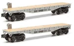 Coches planos Norfolk Southern de 10-1/2" de 2 piezas - Imagen 1 de 2