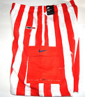 Nike Sportswear Club Fleece Men's Shorts DM7953-673 Size M Red / White Striped