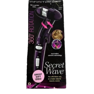Conair Infinity Pro Secret Wave rotazione 360° nuovo con scatola - Foto 1 di 6