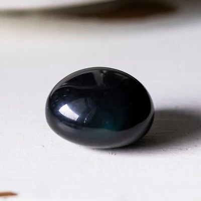 Petite OBSIDIENNE OEIL CÉLESTE Pierre roulée Soin Lithothérapie Minéraux Energie - Photo 1/4