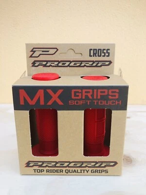 Honda Dominator NX 650 RD02 RD08 Manopole Pro Grip ProGrip Rosse