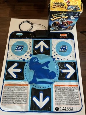 Dance Dance Revolution Mario Mix Pad And Box Nintendo Gamecube - NO GAME! - Image 1 of 4